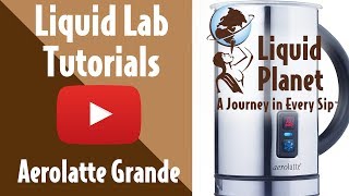 Liquid Lab  Aerolatte Grande Milk Frother [upl. by Esilrahc]