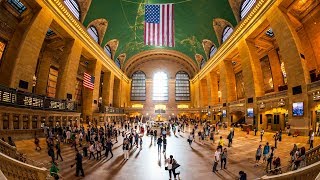 Walking Tour of Grand Central Terminal — New York City 【4K】🇺🇸 [upl. by Etteloc906]