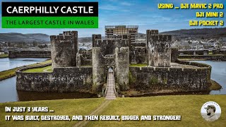 Caerphilly Castle  The Largest in Wales 2nd in Britain [upl. by Engvall]