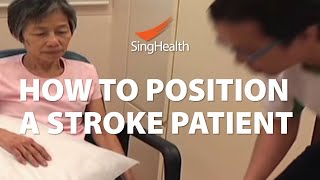 How To Position A Stroke Patient [upl. by Yahsal]