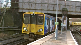 Half an Hour at 216  Birkenhead North Station 1022017  Class 507 508 terminus [upl. by Relyuc]