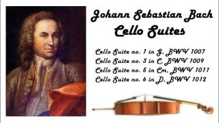 Johann Sebastian Bach  Cello suites in 432 Hz great for reading or studying [upl. by Aynik]