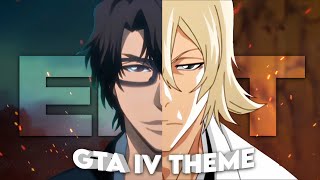 Aizen x Urahara  GTA IV Theme Edit [upl. by Eeliram]